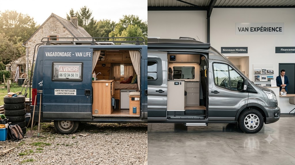 Van aménagé occasion : comment bien choisir et éviter les pièges 2 Où acheter en confiance : marketplaces vs particuliers