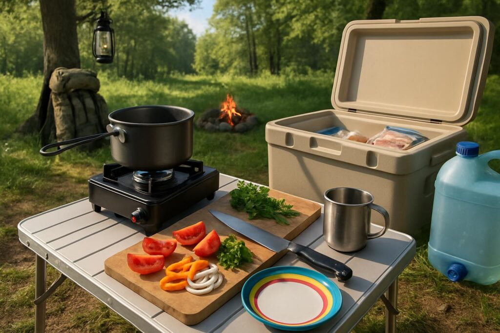 découvrez les essentiels à prévoir pour une cuisine de camping réussie et profitez pleinement de votre séjour en plein air avec des conseils pratiques et faciles à suivre.
