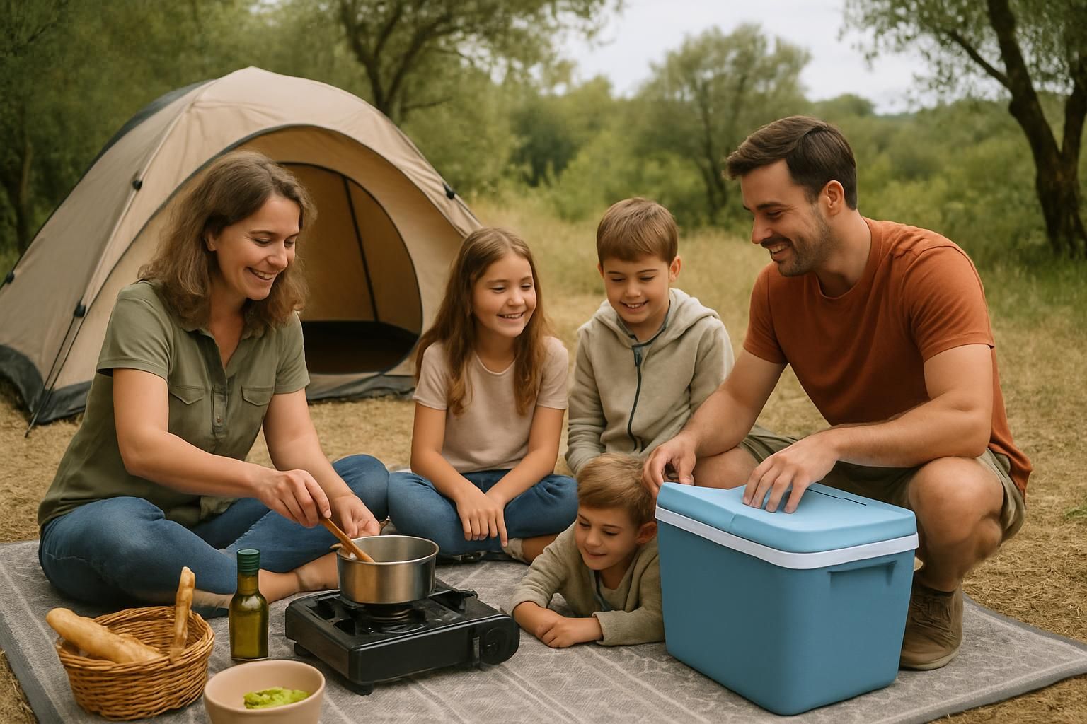découvrez les essentiels à prévoir pour une cuisine de camping réussie et profitez pleinement de votre séjour en pleine nature.