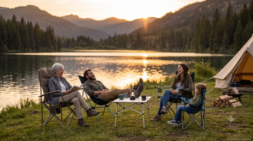 Chaise de camping : le guide ultime pour un confort nomade réussi