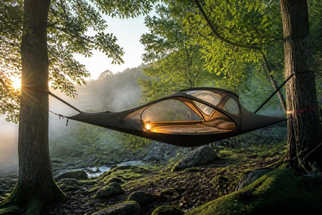 découvrez comment choisir la tente suspendue idéale pour vos aventures en 2026. guide complet pour sélectionner un modèle confortable, robuste et adapté à toutes vos escapades en pleine nature.