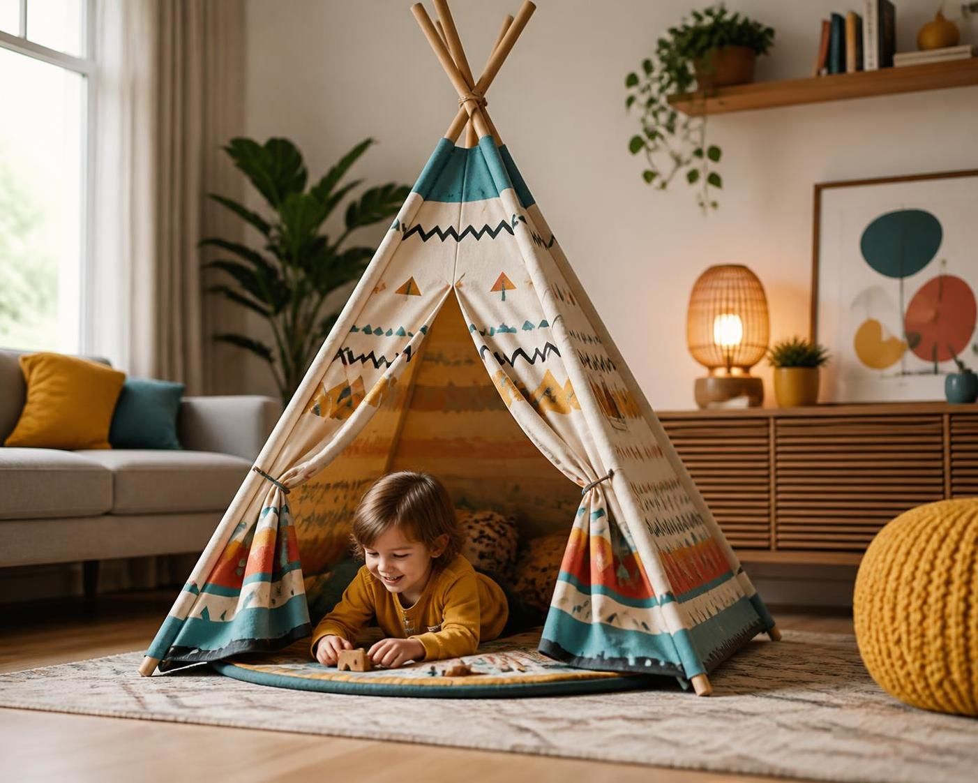 Tente tipi : offrez à vos enfants un espace de jeu unique et tendance 7 découvrez la tente tipi, l'espace de jeu idéal pour vos enfants, alliant confort, originalité et design moderne pour des moments ludiques inoubliables.