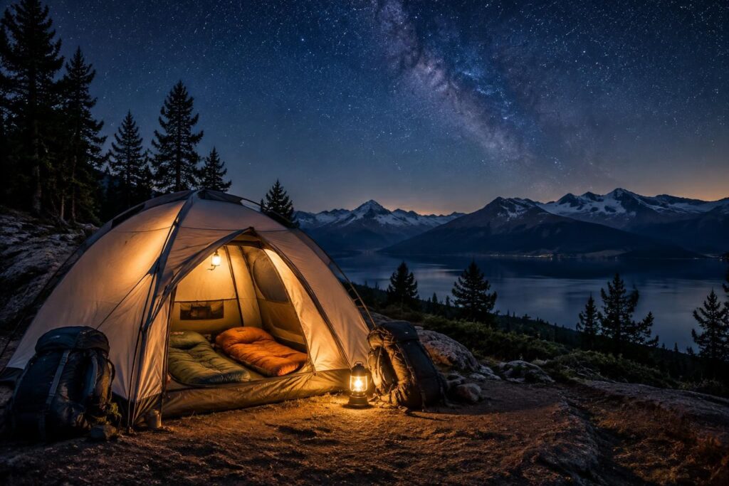 découvrez notre tente de camping 2 places : profitez d’un confort optimal, d’un abri pratique et de nuits paisibles sous les étoiles.