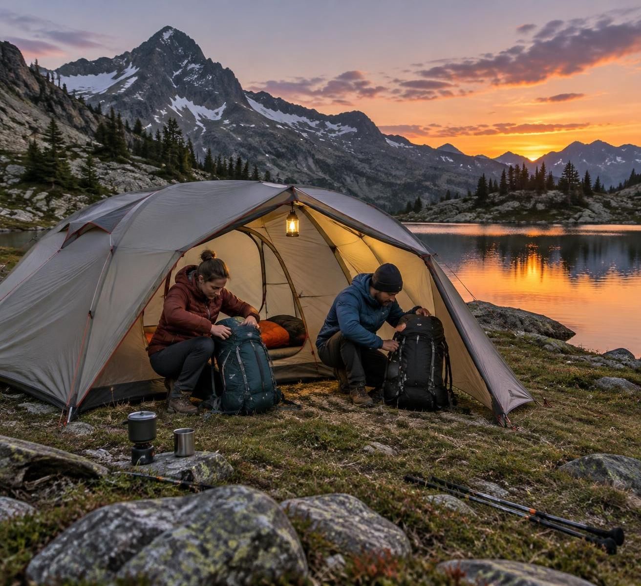 découvrez comment choisir la tente de camping idéale sur amazon : comparez les modèles, les capacités et les caractéristiques pour profiter pleinement de vos aventures en plein air.